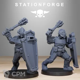Описание картинки Death Korps of Krieg от Мастерская 3D Gia по цене 1 500руб | Свободный Рынок Миниатюр - СРМ