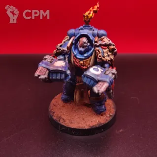 Описание картинки Warhammer 40K Aggressors Ultramarines — 3 шт., покрашенные, SLA №2 от Жидкий Пират по цене 3 000руб | Свободный Рынок Миниатюр - СРМ