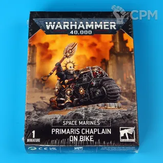 Описание картинки Primaris Chaplain on Bike от Ramhobby по цене 5 700руб | Свободный Рынок Миниатюр - СРМ