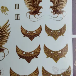 Описание картинки Transfer Sheet Emperor Children от ССП по цене 1 800руб | Свободный Рынок Миниатюр - СРМ