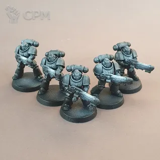 Описание картинки Primaris Hellblasters 5шт. оригинал от Rusty Bolter по цене 2 500руб | Свободный Рынок Миниатюр - СРМ