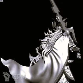 Описание картинки Dreadlord with great weapon от Магазин Альфария по цене 250руб | Свободный Рынок Миниатюр - СРМ