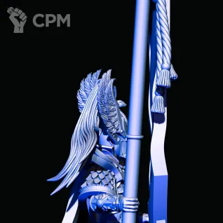 Описание картинки High Elves Noble - Battle Standard Bearer от Магазин Альфария по цене 170руб | Свободный Рынок Миниатюр - СРМ