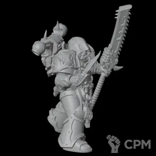 Описание картинки Night Lords Torture Master от Стальные Небеса по цене 200руб | Свободный Рынок Миниатюр - СРМ