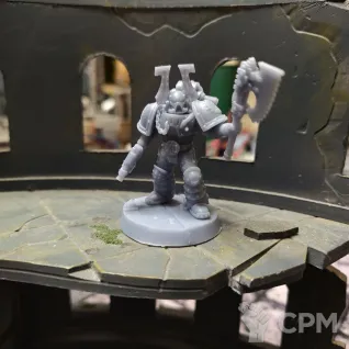 Описание картинки Khorne Berzerkers 3 от Astramael по цене 1 500руб | Свободный Рынок Миниатюр - СРМ