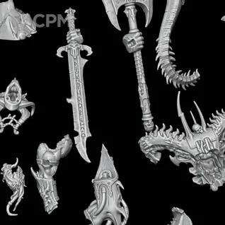 Описание картинки Daemon Prince от Surreal Factory по цене 950руб | Свободный Рынок Миниатюр - СРМ