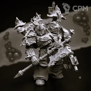 Описание картинки Plague Marines - альт от Магазин Альфария по цене 200руб | Свободный Рынок Миниатюр - СРМ