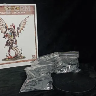 Описание картинки Archaon Everchosen от o_OSigmaO_o по цене 20 000руб | Свободный Рынок Миниатюр - СРМ