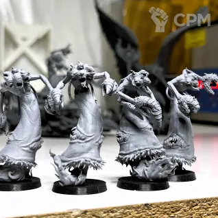 Описание картинки Flamers of Tzeentch от Магазин Альфария по цене 250руб | Свободный Рынок Миниатюр - СРМ