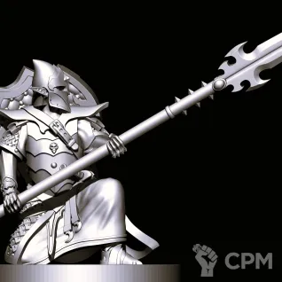 Описание картинки Dark Elf Warriors with spears от Магазин Альфария по цене 1 000руб | Свободный Рынок Миниатюр - СРМ