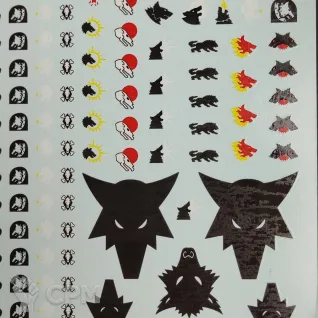 Описание картинки Transfer Sheet Space Wolves от ССП по цене 1 800руб | Свободный Рынок Миниатюр - СРМ