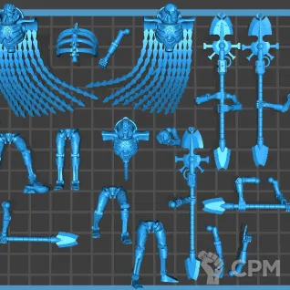Описание картинки Triarch Praetorians - альт от Магазин Альфария по цене 170руб | Свободный Рынок Миниатюр - СРМ