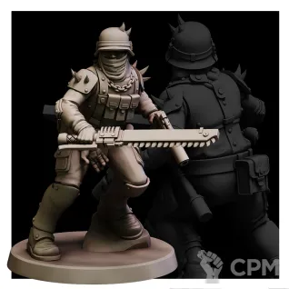 Описание картинки Traitor Guardsmen Squad от Печатный подвальчик по цене 525руб | Свободный Рынок Миниатюр - СРМ