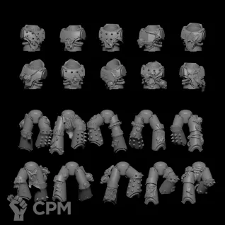 Описание картинки Raptors/WarpTalons от ZaslanechForge по цене 1 620руб | Свободный Рынок Миниатюр - СРМ