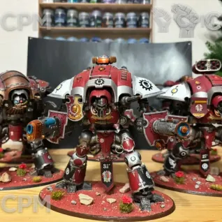 Описание картинки Большая Армия Imperial Knights от Badrus по цене 85 000руб | Свободный Рынок Миниатюр - СРМ