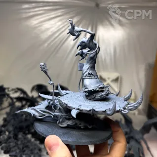 Описание картинки Burning Chariot of Tzeentch от Магазин Альфария по цене 1 400руб | Свободный Рынок Миниатюр - СРМ