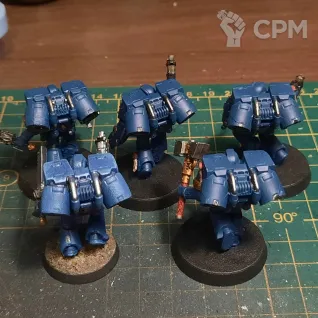 Описание картинки Space marine assault squad от  по цене 2 750руб | Свободный Рынок Миниатюр - СРМ
