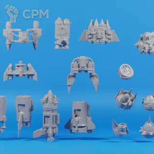 Описание картинки Orks Stormboyz от ULTRA_BRO по цене 150руб | Свободный Рынок Миниатюр - СРМ