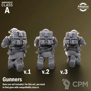 Описание картинки Heavy weapons squad Sunclaw Regiment от Zakat-3D по цене 250руб | Свободный Рынок Миниатюр - СРМ