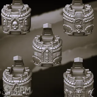 Описание картинки Brotherhood Terminator Squad / Paladin Squad 1 от Магазин Альфария по цене 220руб | Свободный Рынок Миниатюр - СРМ