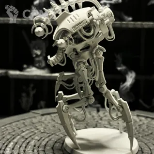 Описание картинки Warhammer 40000 Canoptek Reanimator от Houston Program по цене 700руб | Свободный Рынок Миниатюр - СРМ