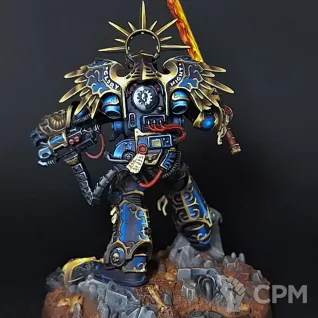 Описание картинки Roboute Guilliman, Робаут Жиллиман от Nivoraxis по цене 8 500руб | Свободный Рынок Миниатюр - СРМ