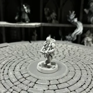 Описание картинки Warhammer 40000 Krieg Combat Engineers от Houston Program по цене 400руб | Свободный Рынок Миниатюр - СРМ