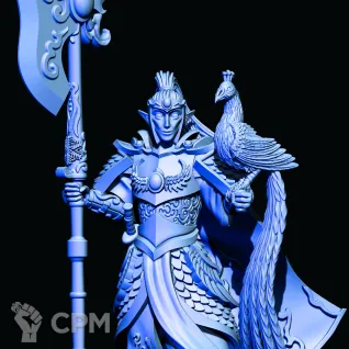 Описание картинки High Elves Phoenix Lord - Ishaya Vess от Магазин Альфария по цене 180руб | Свободный Рынок Миниатюр - СРМ