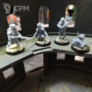 Описание картинки Krieg Combat Engineers 2 от Astramael по цене 750руб | Свободный Рынок Миниатюр - СРМ