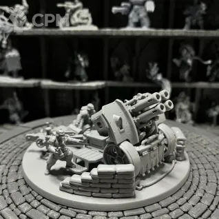 Описание картинки Warhammer 40000 Artillery Team от Houston Program по цене 1 050руб | Свободный Рынок Миниатюр - СРМ