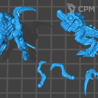 Описание картинки (Magos) Hormagaunts (отряд 10 моделей) от Магазин Альфария по цене 900руб | Свободный Рынок Миниатюр - СРМ