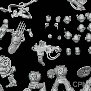 Описание картинки Devastator Squad от Surreal Factory по цене 850руб | Свободный Рынок Миниатюр - СРМ