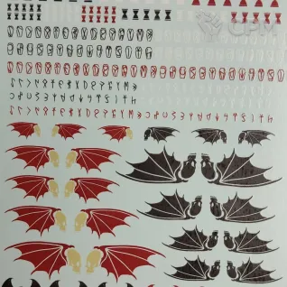 Описание картинки Transfer Sheet Night Lords от ССП по цене 1 800руб | Свободный Рынок Миниатюр - СРМ