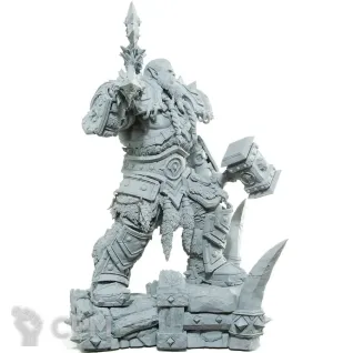 Описание картинки Лимитированная фигурка World of Warcraft Warchief Thrall от TOP_KEK по цене 70 000руб | Свободный Рынок Миниатюр - СРМ