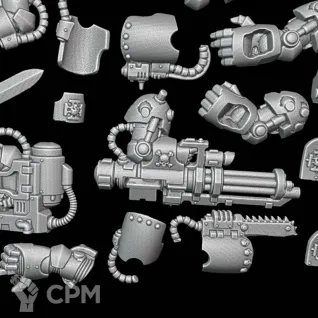Описание картинки Terminators Leviathan от Surreal Factory по цене 950руб | Свободный Рынок Миниатюр - СРМ