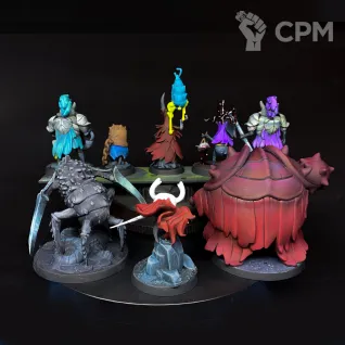 Описание картинки Варбанда Еретический Легион в стиле Hollow Knight для Trench Crusade от Chain Brush по цене 4 000руб | Свободный Рынок Миниатюр - СРМ