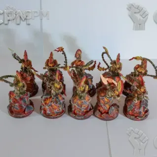 Описание картинки Hearthguard Berzerkers 10шт от Alerond по цене 900руб | Свободный Рынок Миниатюр - СРМ