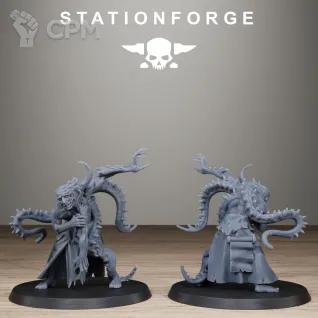 Описание картинки Corrupted Guard Possessed Demon от WastelandMiniatures по цене 980руб | Свободный Рынок Миниатюр - СРМ