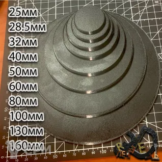 Описание картинки База 25мм. Base 25mm от R.E.print по цене 10руб | Свободный Рынок Миниатюр - СРМ