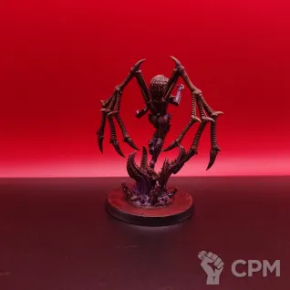 Описание картинки StarCraft Zerg Swarm — Kerrigan, 12 Raptors, 3 Roaches, 2 Hydralisks — 3D SLA, покрас от Жидкий Пират по цене 12 000руб | Свободный Рынок Миниатюр - СРМ