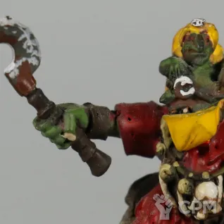 Описание картинки Fantasy Battles Grot Shaman x1 от MiniaturesFAN по цене 2 200руб | Свободный Рынок Миниатюр - СРМ
