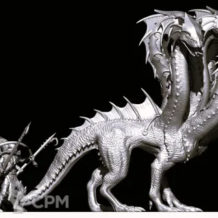 Описание картинки War Hydra pose 2 от Магазин Альфария по цене 1 000руб | Свободный Рынок Миниатюр - СРМ