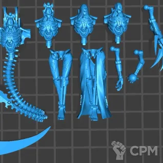 Описание картинки Overlord (May narkh Dynasty Xun'bakyr) от Магазин Альфария по цене 300руб | Свободный Рынок Миниатюр - СРМ