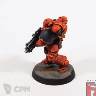Описание картинки Blood Angels Space Marines Intercessor от MiniaturesFAN по цене 3 300руб | Свободный Рынок Миниатюр - СРМ