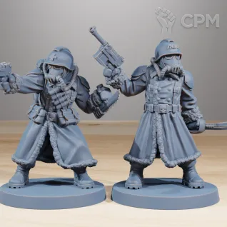 Описание картинки Вальхалльские Ледяные Воины Valhallan Ice Warriors от Подземный человек по цене 1 145руб | Свободный Рынок Миниатюр - СРМ