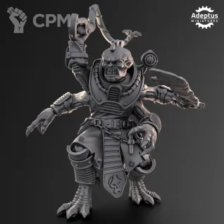 Описание картинки Genestealer acolyte от Daniilfedyakov по цене 670руб | Свободный Рынок Миниатюр - СРМ