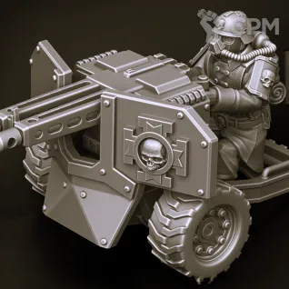 Описание картинки Krieg Heavy Weapons Squad от Магазин Альфария по цене 550руб | Свободный Рынок Миниатюр - СРМ