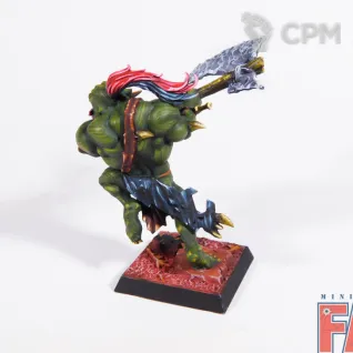 Описание картинки Orc Savage Big Boss от MiniaturesFAN по цене 4 400руб | Свободный Рынок Миниатюр - СРМ