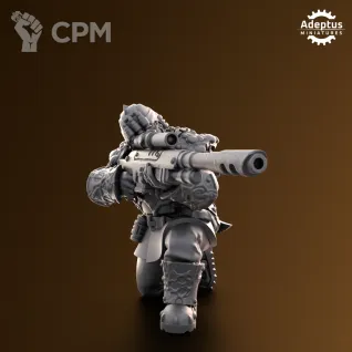 Описание картинки Snipers Sporeblight Regiment от Zakat-3D по цене 210руб | Свободный Рынок Миниатюр - СРМ