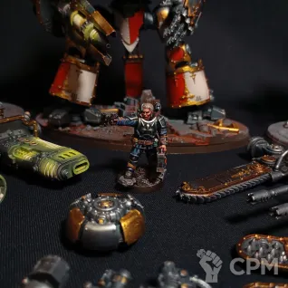 Описание картинки Canis Rex + Sir Hekhtur\ Knight Defender + 2 Armiger \ Helverine от Maeglin по цене 15 000руб | Свободный Рынок Миниатюр - СРМ